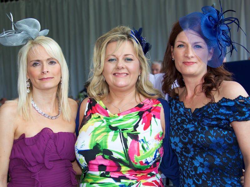 Caption: Sylvia Murtagh, Enspire, Vicky Crosbie, Tax Assist Accountants, and Fiona O'Keeffe, Black Olive Restaurant, all Longford Town
