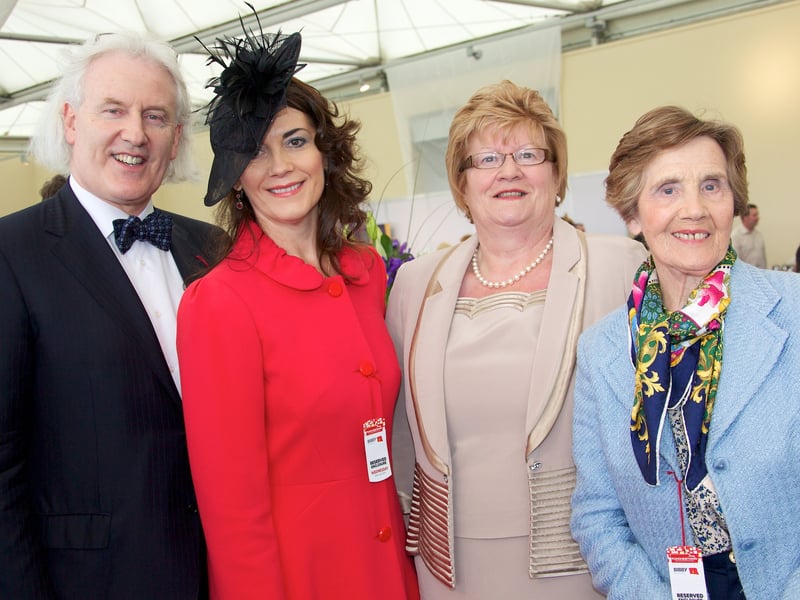Caption: Matt Farrelly, Siobhan Bourke, Lily Byrne, Mary Bourke.