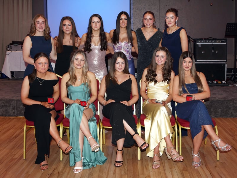 CAPTION: Members of the Grattans Ladies U18 squad who won the 2024 Minor Shield