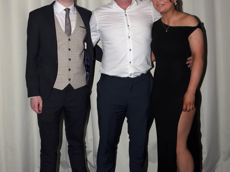 CAPTION: Jack, David & Ali Tiernan