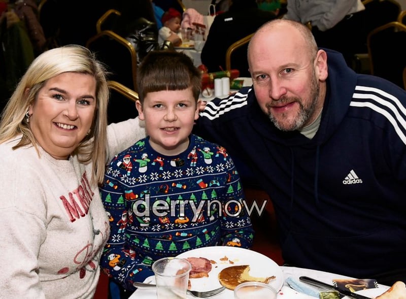 Colleen, Enda and Mark McCloskey (Photos - nwpresspics)