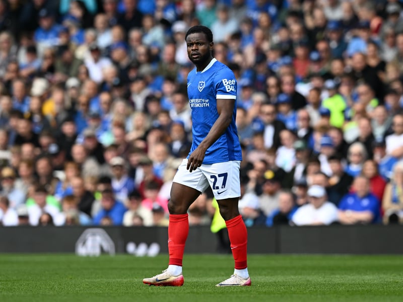 Milli Alli in action for Pompey against Leicester City. Picture: Graham Hunt/ProSportsImages