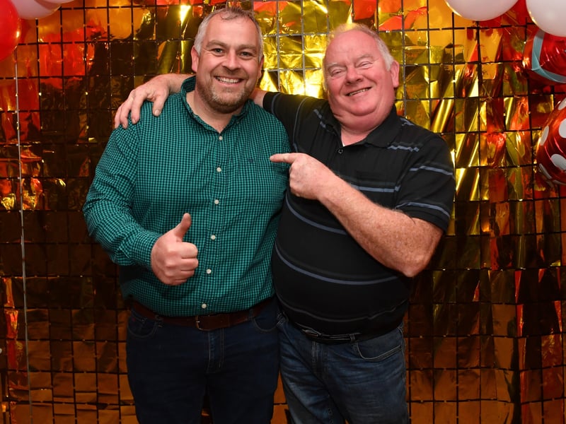 Caption: Enda Gerety and Tommy Keenan