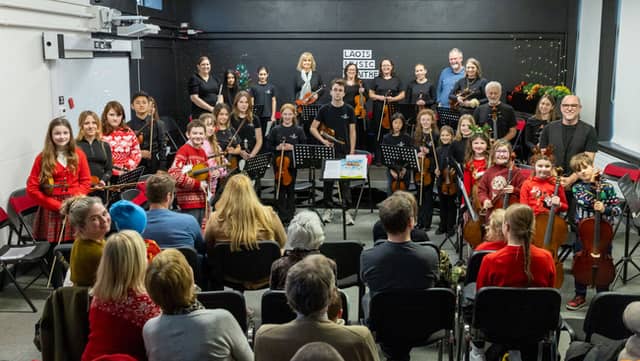There was a fantastic turn out for the Laois School of Music Orchestra concert featuring the LSM Junior Orchestra, the LSM Youth Orchestra and the LSM Dunamaise Strings. The concert was held at the Laois School of Music Centre in Portlaoise on Saturday, 6 December. Take a look through photos of the event captured by photographer Alf Harvey. The musicians at the Laois School of Music Centre for a concert featuring the LSM Junior Orchestra, the LSM Youth Orchestra and the LSM Dunamaise Strings.