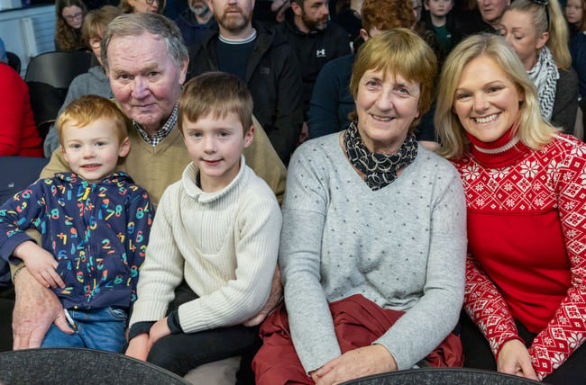 Michael, Moira, Celine, Michael and Philip Kelly.