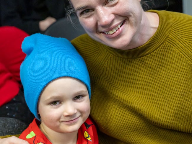 Sarah and Senan Quick.