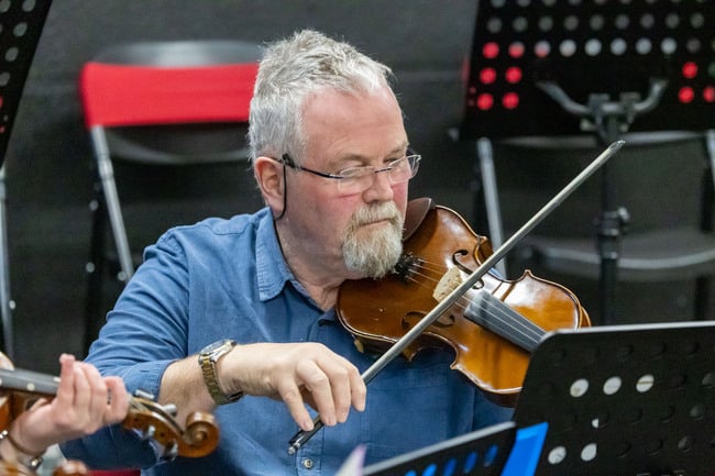The Laois School of Music Dunamaise Strings.