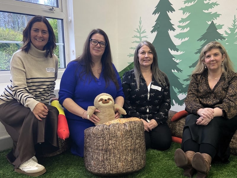 Aisling Mitchell, Natasha Duddy, Dr Darlene Lyons and Dr Gillian Moore
