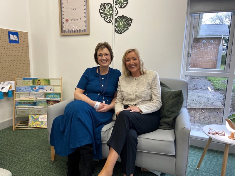 Anne Baird and Joanne Smith