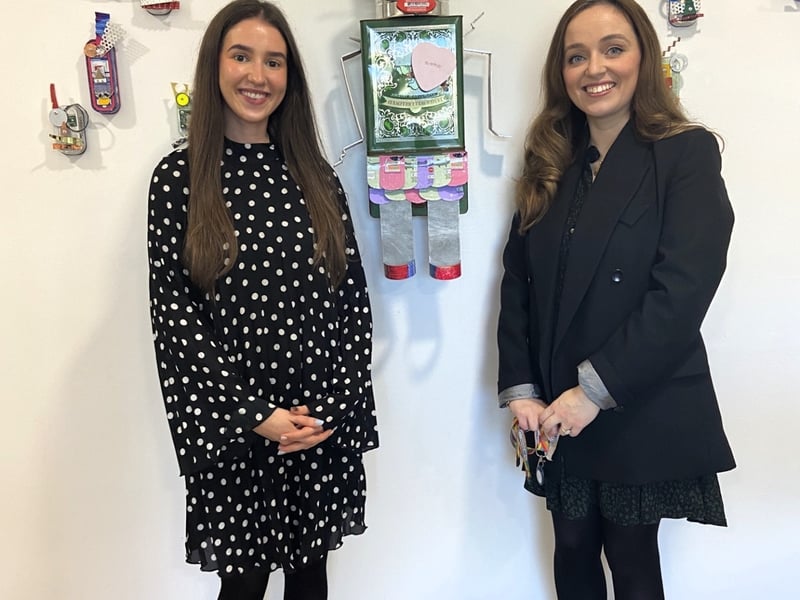 Cora Nicholl and Dr Laura McFadden