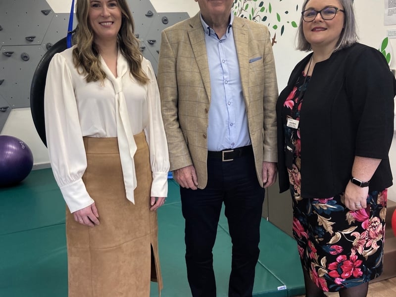 Dr Mara Bradley, Tom Cassidy and Joan Byers