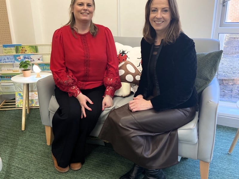 Elaine Quaile and Dr Mary McDaid