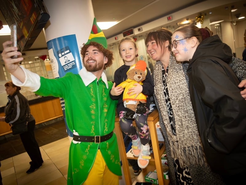 Grabbing a selfie with the Derry Credit Union's John Sheerin on Saturday.