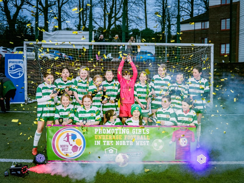 Cockhill Celtic who were crowned Shield Winners