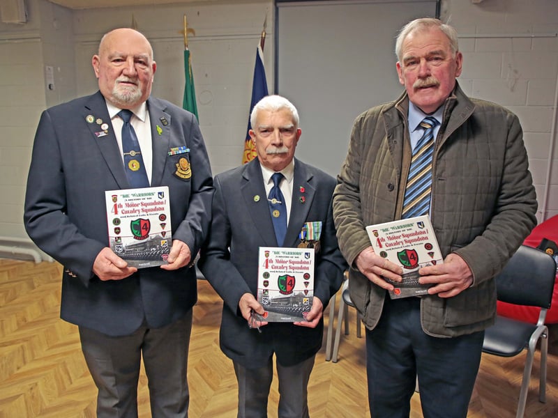 Caption: Stephen Coy, Hugh Farrell, Pat Donnelly