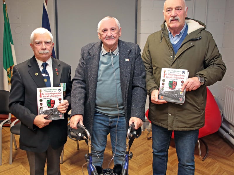 Caption: Hugh Farrell, Noel Maguire, Martin Pugh