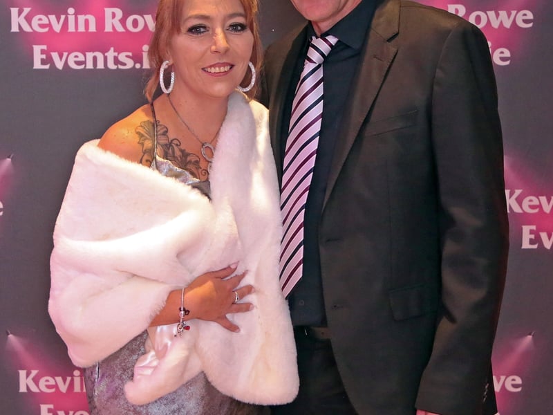 Caption: Michelle Stewart and Donal Scally Picture: Shelley Corcoran