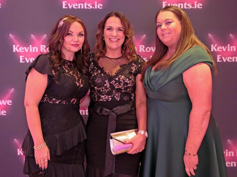 Caption: Mandy Larkin, Sabrina Masterson and Helen Campbell Picture: Shelley Corcoran