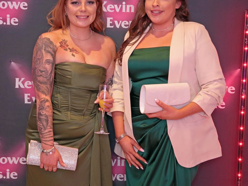 Caption: Olivia Lisle and Aisling Carroll Picture: Shelley Corcoran