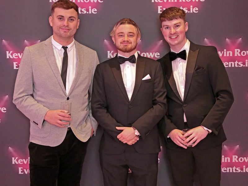 Caption: Ethan Kelly, Oran Wyse and Max Webb Picture: Shelley Corcoran