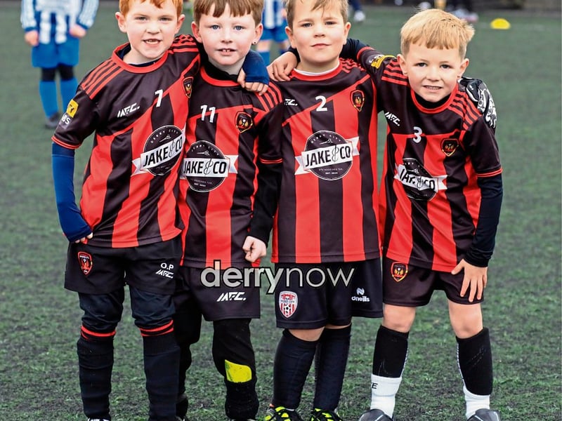 The Phoenix Athletic team at the Don Boscos mini-soccer tournament held in the Bishop's Field. (Photos - Tom Heaney, nwpresspics)