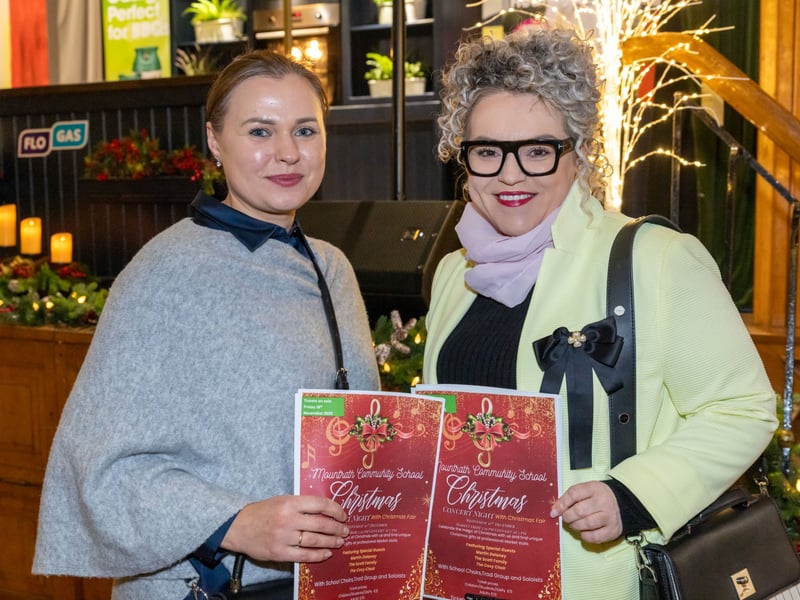 Much-loved celebrity chef, Edward Hayden, returned to Mountrath this November for the third annual  pre-Christmas Cookery Demonstration at Bloom HQ in aid of the Class of 1990 Restoration Project.