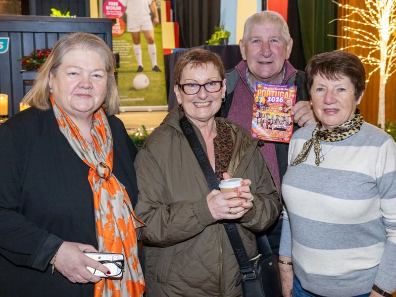 Much-loved celebrity chef, Edward Hayden, returned to Mountrath this November for the third annual  pre-Christmas Cookery Demonstration at Bloom HQ in aid of the Class of 1990 Restoration Project.