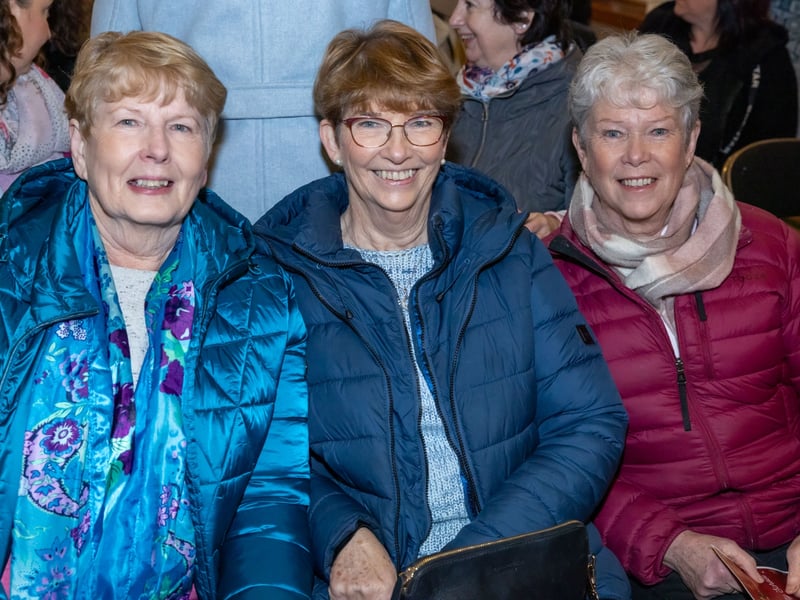 Much-loved celebrity chef, Edward Hayden, returned to Mountrath this November for the third annual  pre-Christmas Cookery Demonstration at Bloom HQ in aid of the Class of 1990 Restoration Project.