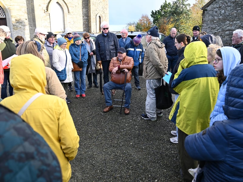 Below: Historical Walk, St Mary's Church at Ardee Ferdia Festival 2025
