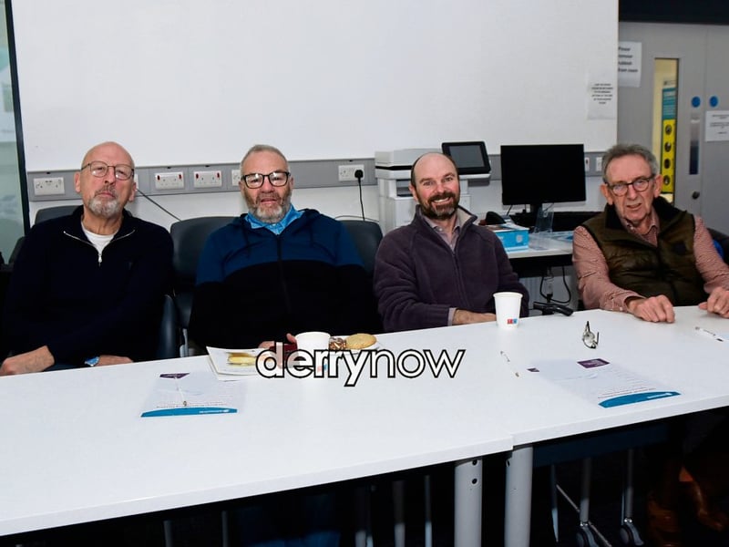 John, Gerry, Eugene and Ernie.