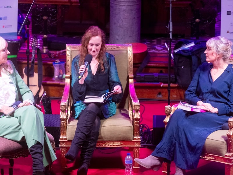 Laois locals were delighted with a panel discussion featuring author and RTÉ presenter Miriam O'Callaghan, in conversation with award winning authors Roisin O'Donnell and Lisa Harding for Laois County Council's Leaves Festival of Writing & Music 2025.