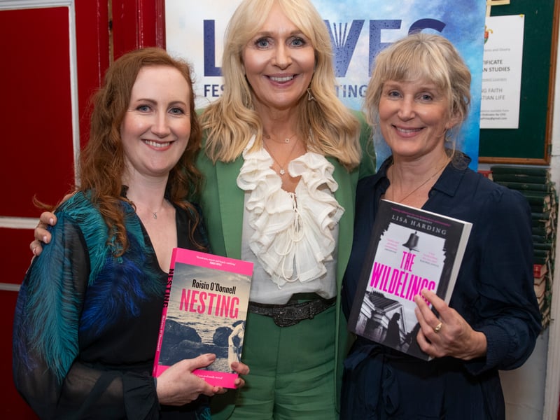 Laois locals were delighted with a panel discussion featuring author and RTÉ presenter Miriam O'Callaghan, in conversation with award winning authors Roisin O'Donnell and Lisa Harding for Laois County Council's Leaves Festival of Writing & Music 2025.