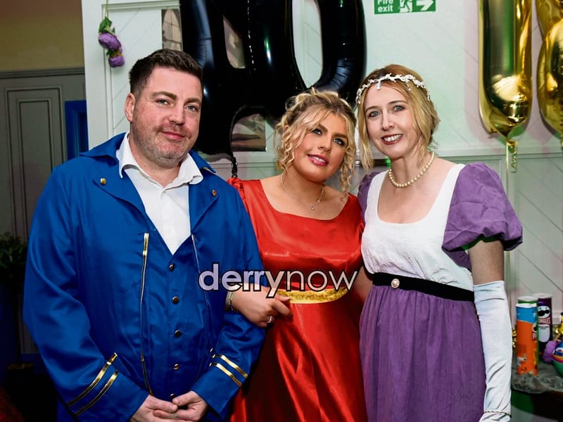 Maddie Landy with her parents James and Janette