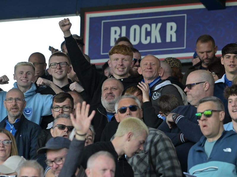 Pompey fans roared their team on to a huge win over Leicester City - captured by our photographer Graham Hunt.