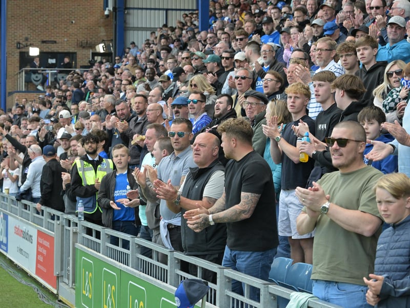 Pompey fans roared their team on to a huge win over Leicester City - captured by our photographer Graham Hunt.