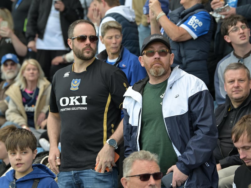 Pompey fans roared their team on to a huge win over Leicester City - captured by our photographer Graham Hunt.