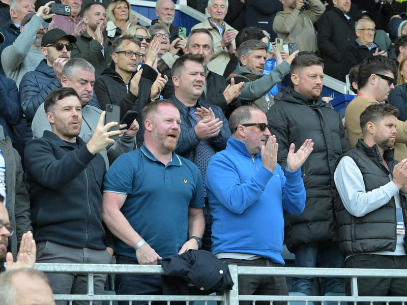 Pompey fans roared their team on to a huge win over Leicester City - captured by our photographer Graham Hunt.