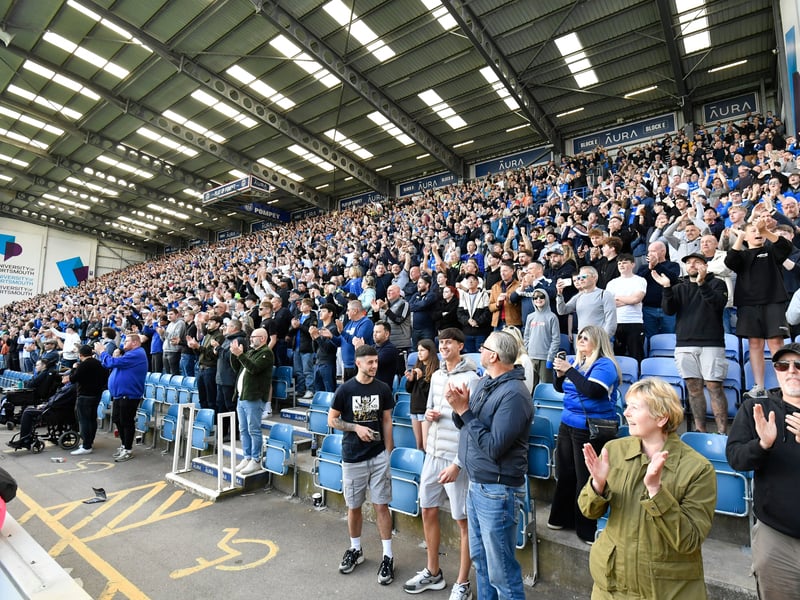 Pompey fans roared their team on to a huge win over Leicester City - captured by our photographer Graham Hunt.
