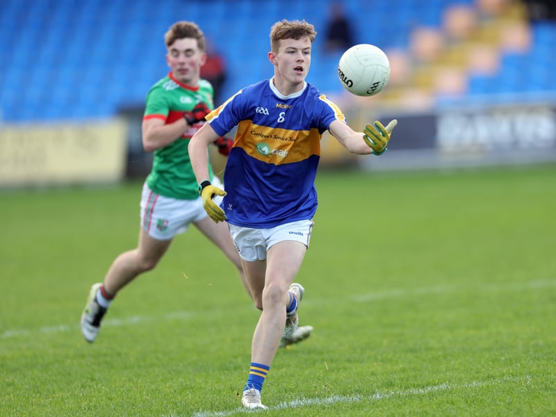 Caption: Glenn Brady Cup Final replay, St. Francis v Colmcille. Padraic Mulligan (Dromard)