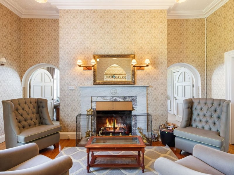 The dining room