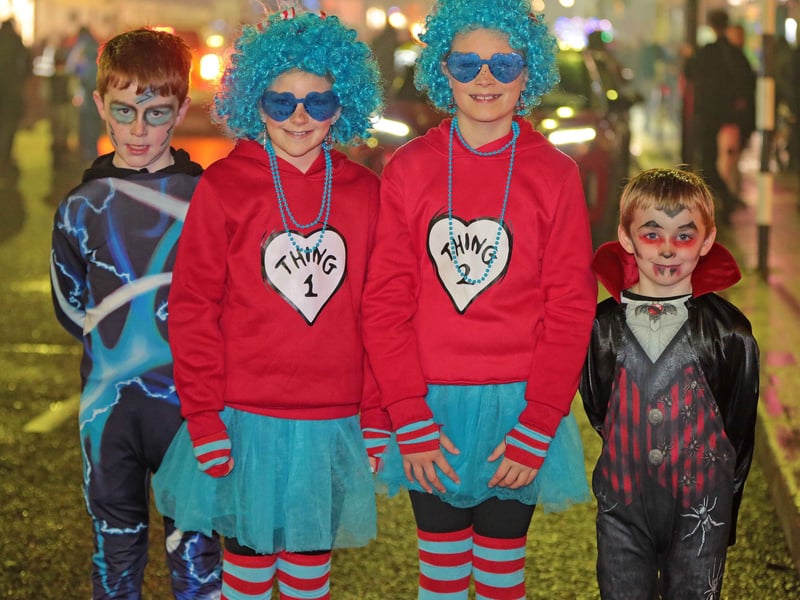 Caption: Kyle and Darragh Casey, Michaela Marlowe and Evie McCausland Picture: Shelley Corcoran