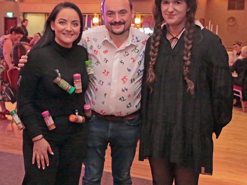 Caption: Eimear and Andrew Reynolds, Caoilainn Bushell Picture: Shelley Corcoran