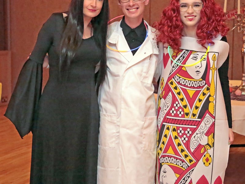 Caption: Grainne Fox, Alex Ryan, Charlotte McGovern