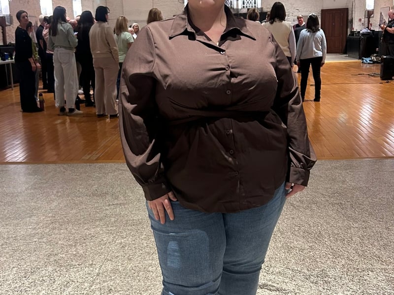 Rachel Pender from Newbridge joined the choir in February of 2019. "I always sang my whole life....I was in family choir's and stuff and when I had my children quite young I kind of gave up on that part of my life..... "I was at a parent group and Lisa, the music director, actually heard me singing and she said I should join the choir.... "I didn't think I would go but then I plucked up the courage and went....it was something just for me then where I wasn't mammy and I wasn't a partner and I was doing something that I just enjoyed doing..... "I've made friends that I know I'll have for the rest of my life....I also love that we give back to charity....I love that aspect of it because it can make such a good impact on the local community....at Christmas we go to the nursing homes.... "We go into them and you see people and something would just ignite in them....whereas before they wouldn't look like they have much life in their face and then you sing a song that they recognise and something is kind of awoken in them.. "Lisa is fantastic she doesn't just support us musically but in life as well and pushing us to reach our goals even when you don't think you'd be good at something".