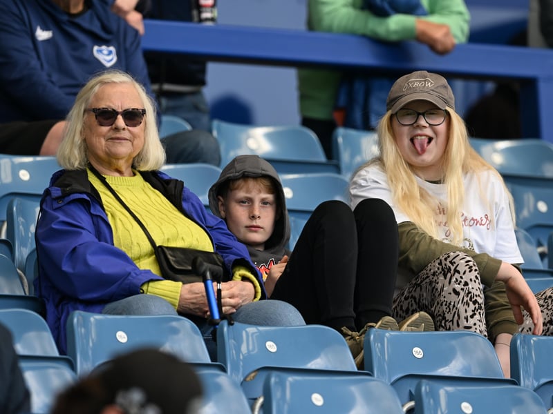 Pompey fans roared their team on to a huge win over Leicester City - captured by our photographer Graham Hunt.