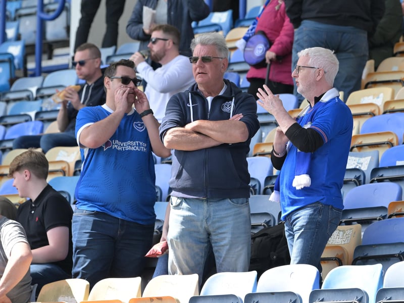 Pompey fans roared their team on to a huge win over Leicester City - captured by our photographer Graham Hunt.