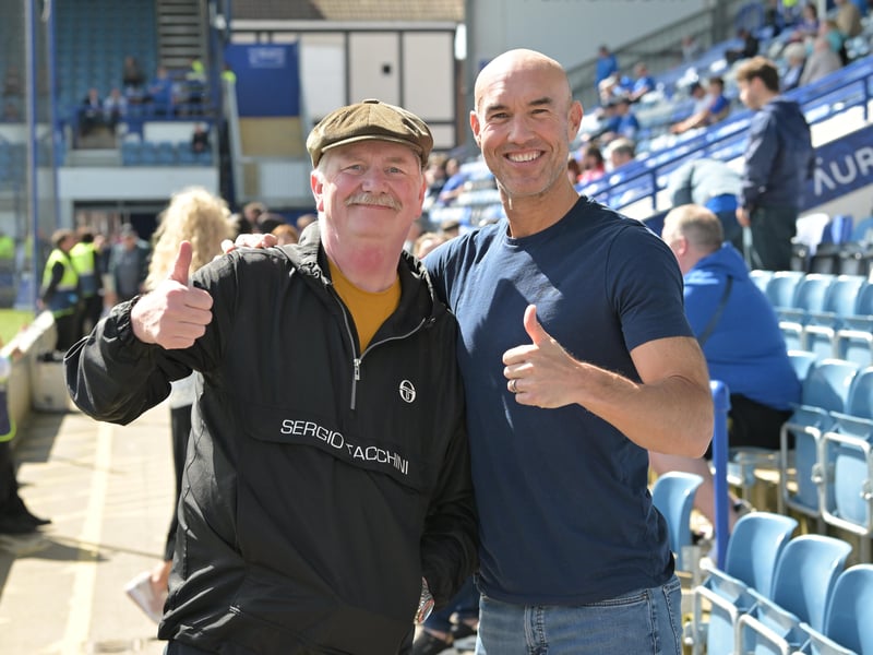 Pompey fans roared their team on to a huge win over Leicester City - captured by our photographer Graham Hunt.
