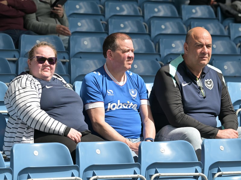 Pompey fans roared their team on to a huge win over Leicester City - captured by our photographer Graham Hunt.