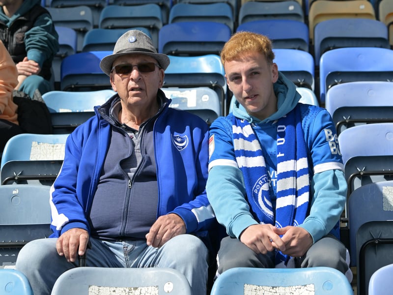 Pompey fans roared their team on to a huge win over Leicester City - captured by our photographer Graham Hunt.