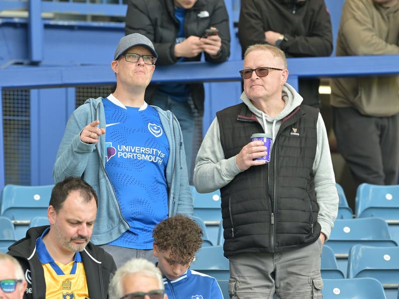 Pompey fans roared their team on to a huge win over Leicester City - captured by our photographer Graham Hunt.
